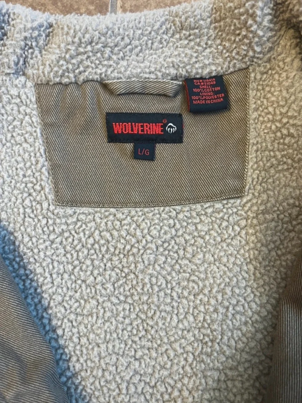 Wolverine sleeveless zip